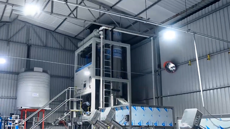 20+10 Ton Edible Tube Ice Factory in Mexico