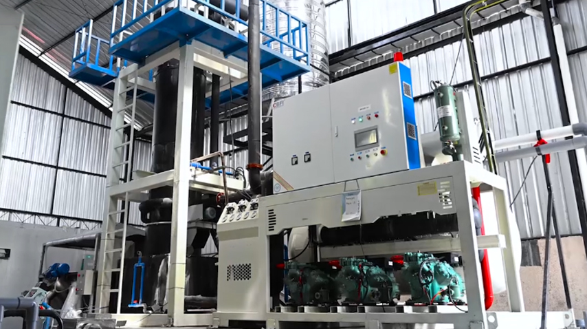 3×30 Ton Integrated Tube Ice Machine Projects in Indonesia