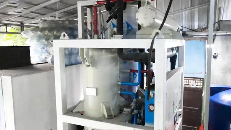 10 Ton Integrated Tube Ice Machine in Indonesia