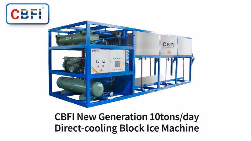 Automatic Direct Cooling Block Ice Machine (ABI100)