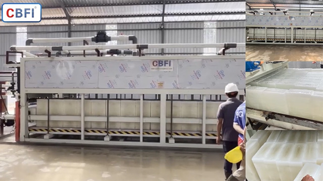 A30 Automatic Block Ice Factory in Bangka Island, Indonesia