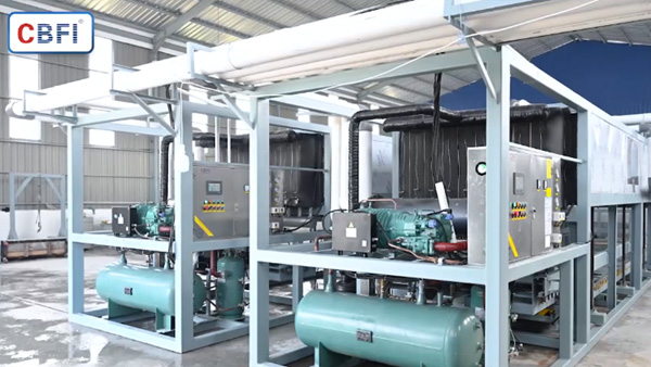 2 Units of 15 Ton Capacity Automatic Block Ice Machine in Tarakan, Indonesia