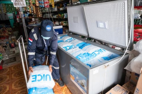 30 Tons Tube Ice Machine in Indonesia