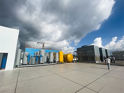 100,000 t high-bay rack-supported cold storage facility for Zhengzhong cold chain